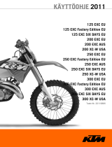 KTM 125 EXC 2011 Omaniku manuaal