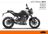 KTM 200 Duke 2012 Omaniku manuaal