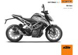 KTM 390 DUKE AR 2017 Omaniku manuaal