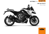 KTM 1290 Super Duke GT EU 2019 Omaniku manuaal