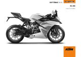 KTM RC 200 PH 2019 Omaniku manuaal