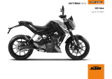 KTM 200 Duke EU titanium 2019 Omaniku manuaal