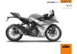 KTM RC 125 2019 Omaniku manuaal