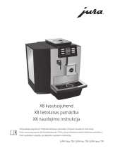 Jura X8 Kasutusjuhend