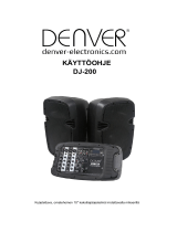 Denver DJ-200 Kasutusjuhend