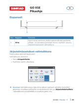 Simrad GO XSE Lühike juhend