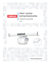 Simrad Halo® Pulse Compression Radar paigaldusjuhend