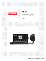 Simrad RS20 VHF Kasutusjuhend