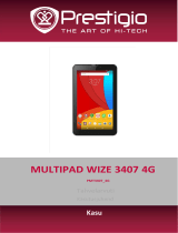 Prestigio MultiPad WIZE 3407 4G Kasutusjuhend