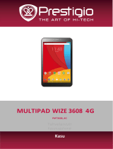 Prestigio MultiPad WIZE 3608 4G Kasutusjuhend