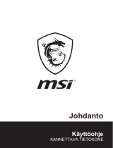 MSI GS65 Stealth Thin (Intel 8th Gen) Omaniku manuaal