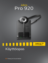 Jabra Pro 920 Mono Kasutusjuhend