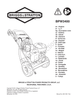 Simplicity PRESSURE WASHER, BRIGGS & STRATTON GLOBAL 3400 PSI MODELS 020595-00, 020595-01 Kasutusjuhend