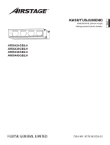 Fujitsu ARXA36GBLH Kasutusjuhend