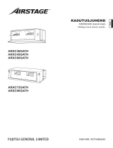 Fujitsu ARXC045GTEH Kasutusjuhend