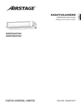 Fujitsu ARXP030GTAH Kasutusjuhend