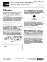 Toro 55cm Recycler Lawn Mower Kasutusjuhend