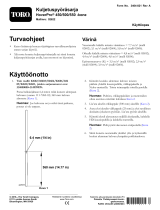 Toro Transport Wheel Kit, HoverPro 450/500/550 Machine Kasutusjuhend