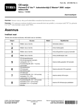 Toro CE Kit, E-Z Vac Twin Soft Bagger for Z Master 2000 Series Mower paigaldusjuhend