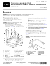 Toro Roll-Over Protection System Kit, 2009 or 2010 TITAN ZX Zero-Turn-Radius Riding Mower paigaldusjuhend