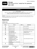 Toro CE Kit, 122cm E-Z Vac Bagger for Titan HD Riding Mower paigaldusjuhend