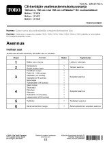 Toro CE Bagger Compliance Kit, 48in Z Master G3 Mower paigaldusjuhend