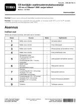 Toro CE Bagger Compliance Kit, 48in Z Master 2000 Series Mower paigaldusjuhend
