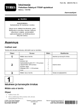 Toro Seat Kit, TITAN Zero-Turn-Radius Riding Mower paigaldusjuhend