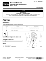 Toro Deluxe Seat Kit, Zero-Turn-Radius Riding Mower paigaldusjuhend