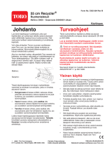 Toro 55cm Recycler Lawnmower Kasutusjuhend