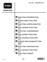 Toro Turbo Clear Oscillating Tube, Blower/Vacuum paigaldusjuhend