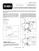 Toro 12 Volt Electric Start Kit, Two Stage Snowthrowers paigaldusjuhend