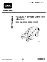 Toro TimeCutter SW 4200 Riding Mower Kasutusjuhend