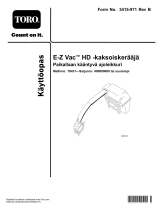 Toro E-Z Vac HD Twin Bagger, Zero Turn Radius Riding Mower Kasutusjuhend