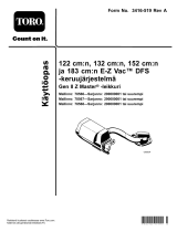 Toro 60in E-Z Vac DFS Collection System, Z Master G3 Mower Kasutusjuhend