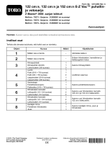Toro 52in E-Z Vac Blower and Drive Kit, Z Master 2000 Series Mower paigaldusjuhend