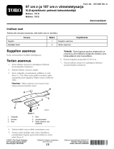 Toro 38in Finishing Kit, Twin Soft Bagger for XLS Lawn Tractor paigaldusjuhend