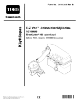 Toro E-Z Vac Complete Twin Bagger, TimeCutter HD Riding Mower Kasutusjuhend