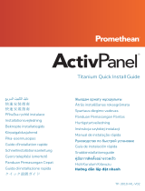 promethean ActivPanel Titanium Pro* Kasutusjuhend