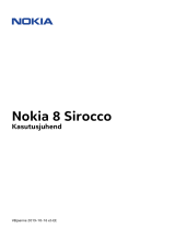 Nokia 8 Sirocco Kasutusjuhend