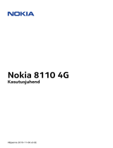 Nokia 8110 4G Kasutusjuhend