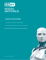 ESET NOD32 Antivirus Kasutusjuhend