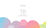 iRiver T8 Kasutusjuhend