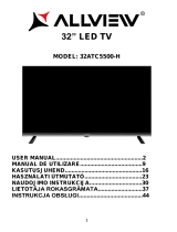 Allview TV 32ATC5500-H Kasutusjuhend