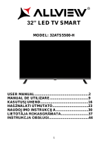 Allview Smart TV 32" / 32ATS5500-H Kasutusjuhend