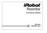 iRobot Roomba 700 Series Omaniku manuaal