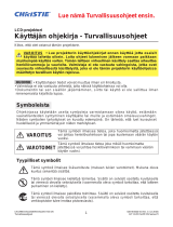 Christie LHD878-DS Kasutusjuhend