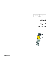 Wacker Neuson RCP-16/230 50 Hz Kasutusjuhend