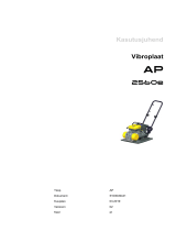 Wacker Neuson AP2560e Kasutusjuhend