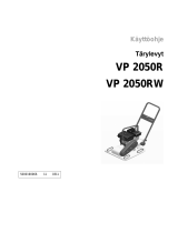 Wacker Neuson VP2050R Kasutusjuhend